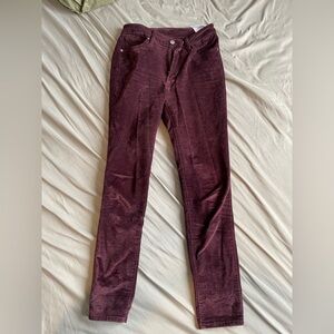 Levi's Burgundy Corduroy Pants